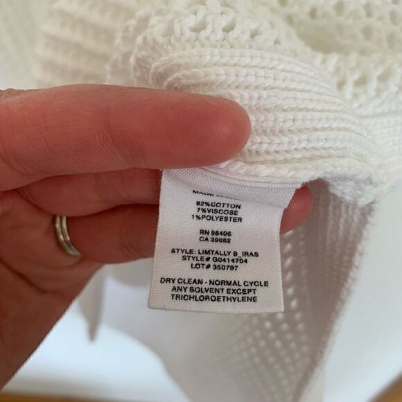 Theory crocheted sweater   - Picture 11 of 11